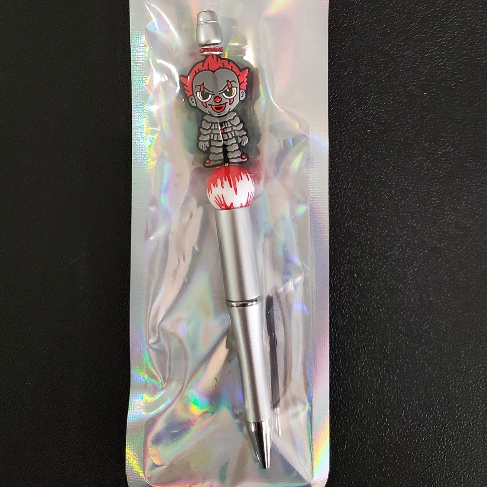 Clown Focal Beaded Pen